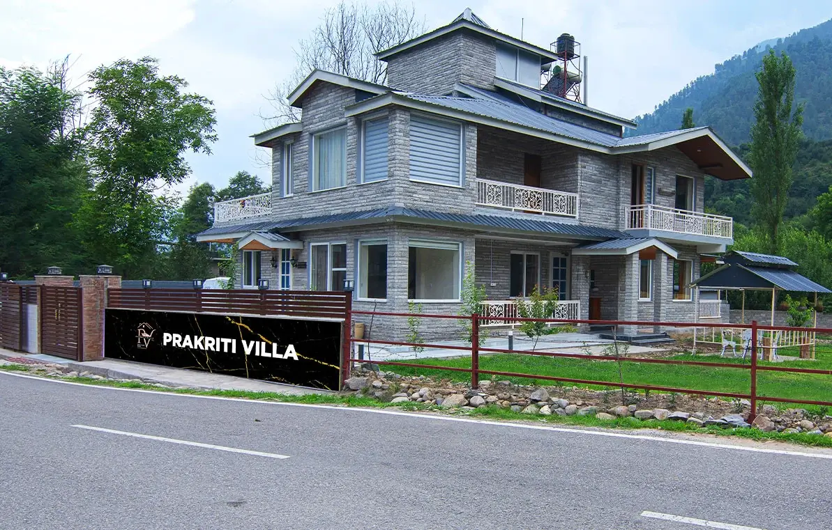 Experience tranquility and comfort amidst the majestic Himalayas